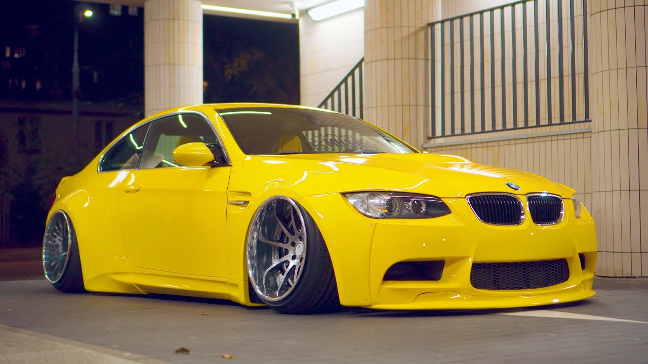 Yellow E92 M3 with 12pcs Musk Customs Wide Body Kit | @goodchubby x @donmusk x @pset_