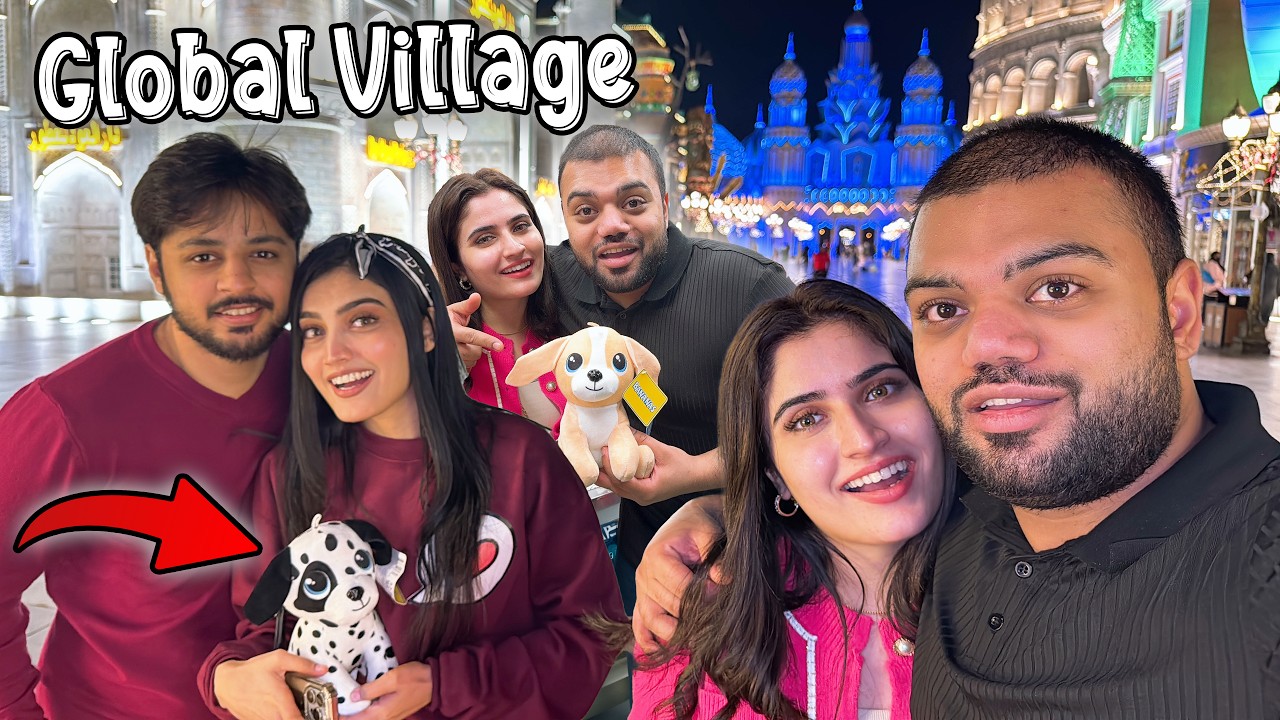Global Village Dubai Mein Bohot Saray Gifts Jeetay 😍 | Bohot Zyada Scary Rides Hain Idhar 😱
