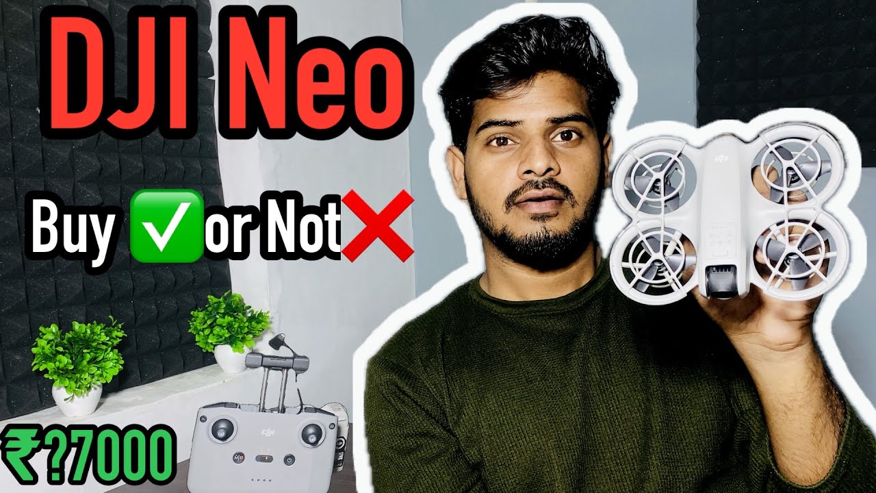How to fly DJI Neo drone | DJI neo for professional videos | should you buy DJI Neo drone |technomit