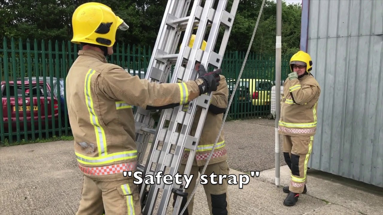NFRS Recruit Training - 13 5m Ladder   Standard Pitch