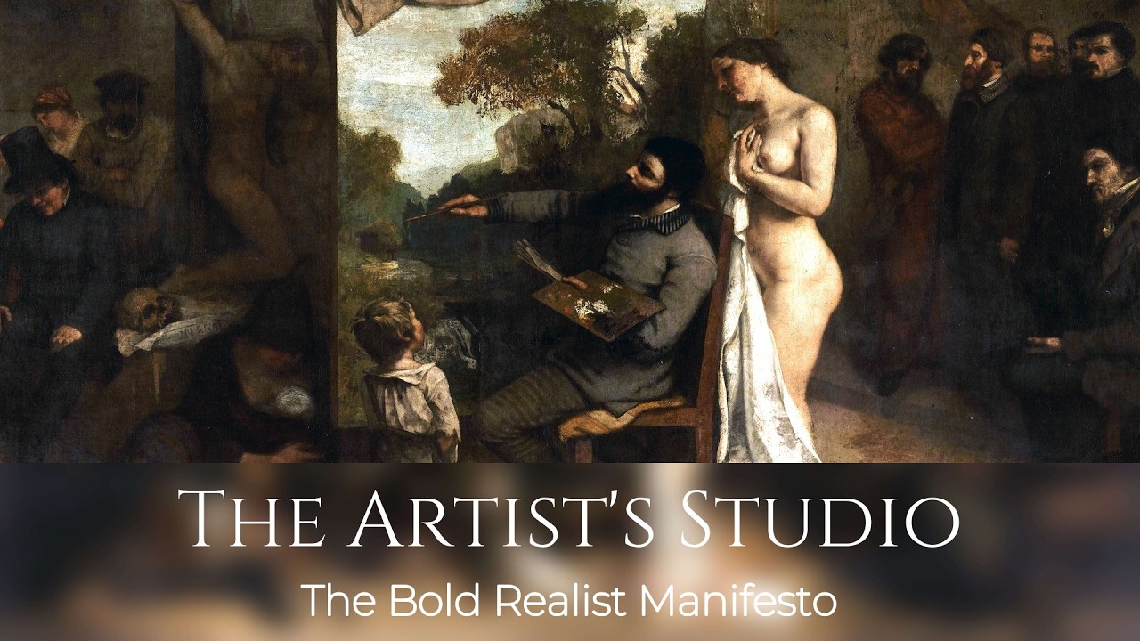 Гюстав Курбе &laquo;Мастерская художника&raquo; &laquo;Манифест смелого реализма&raquo; &laquo;Скрытое на виду&raquo;
