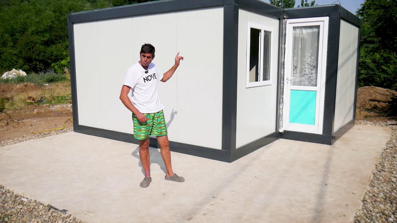 Arthur și casa din containere! | Povestea completă | Costuri și montaj