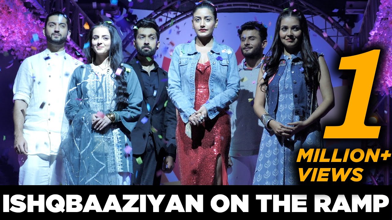 Ishqbaaaz Ramp walk with the Oberoi couples