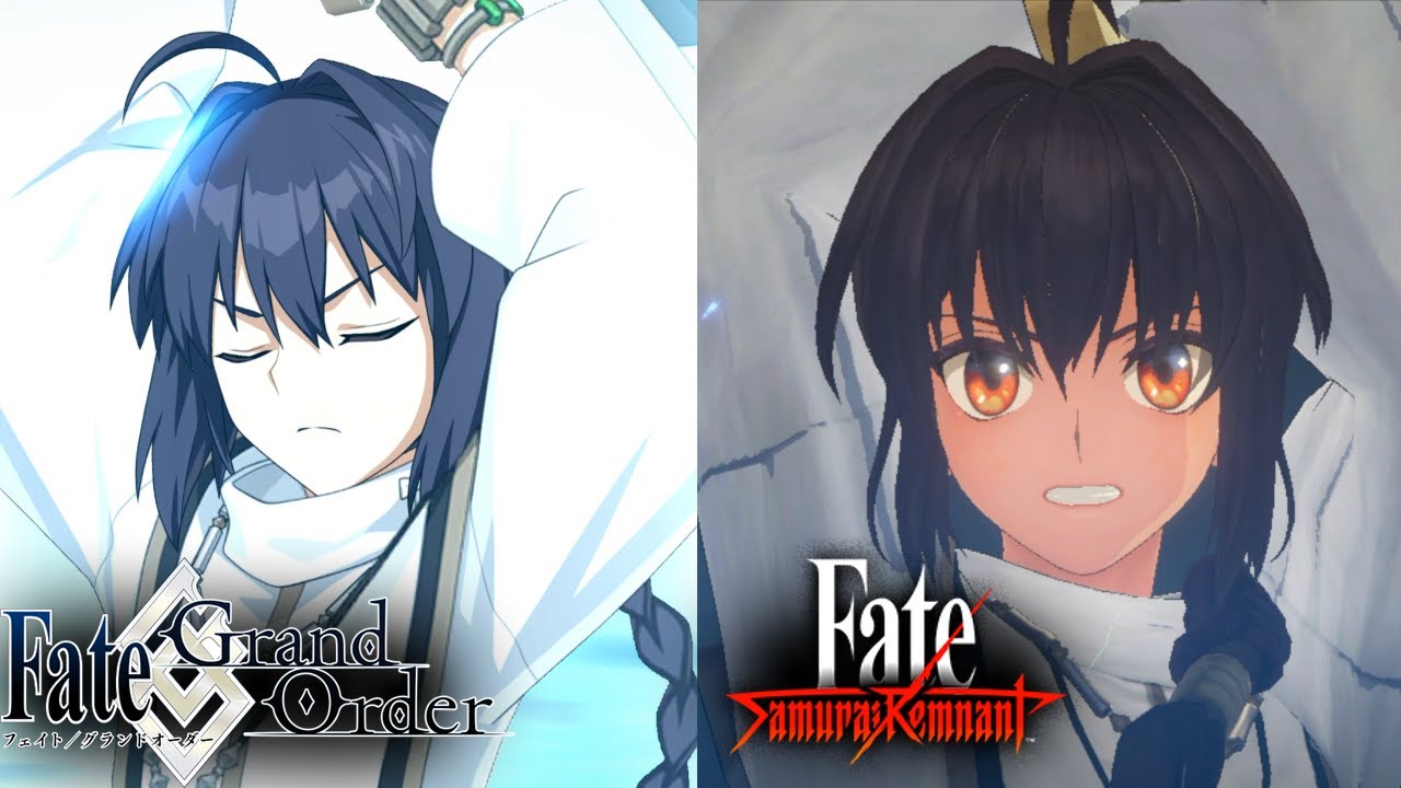 [FGO] Yamato Takeru Animation Comparison (FGO vs Fate Samurai Remnant)