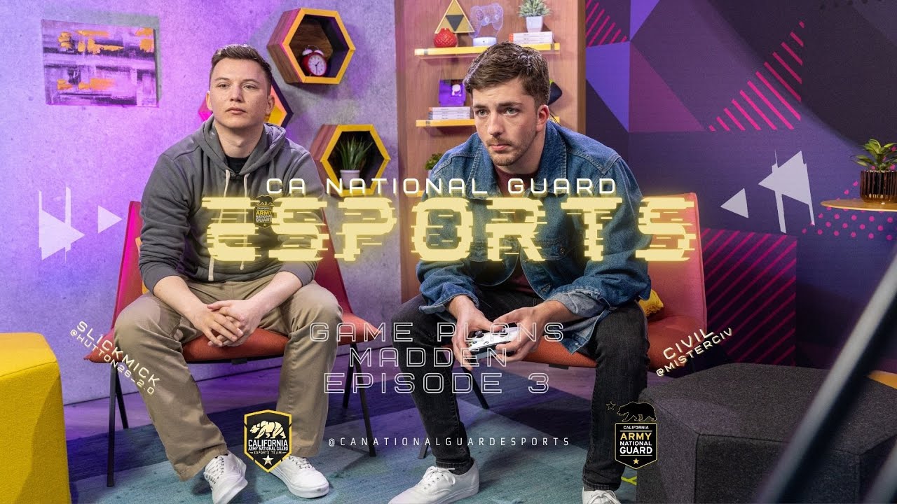 Game Plans Episode 3 @MisterCiv   Offensive Schemes @EAMaddenNFL CA Army  National Guard.