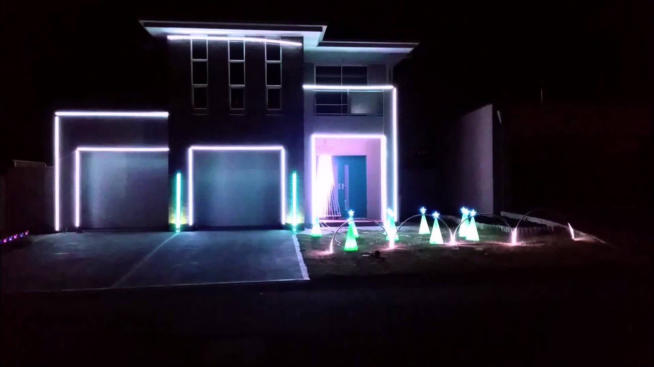 2014 Christmas light show