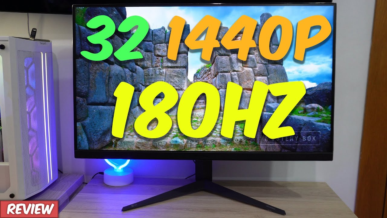 Versión de 32 del monitor top ventas barato | 32GS75Q 1440p 180hz IPS