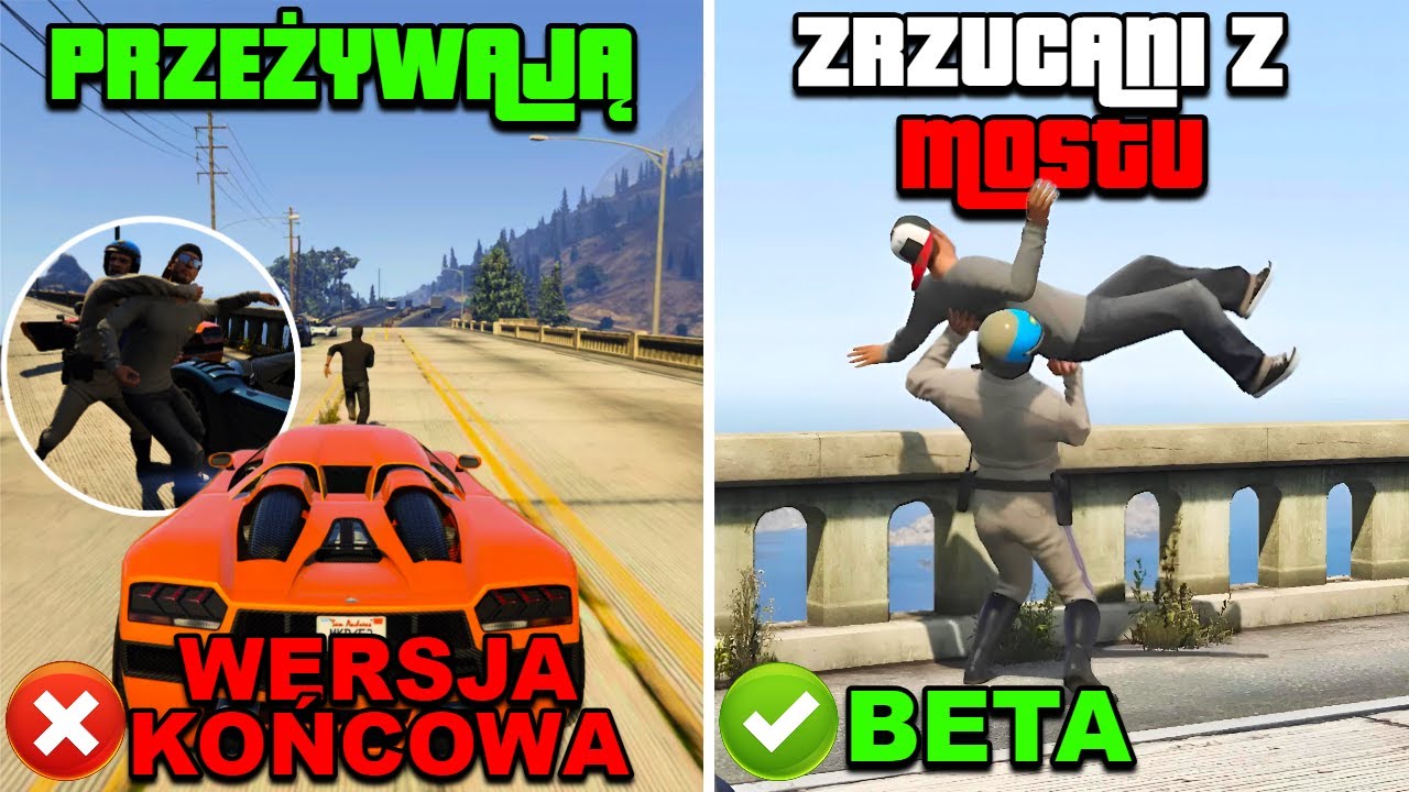 MISJE BETA Z GTA 5 BYŁY O WIELE BARDZIEJ BRUTALNE!