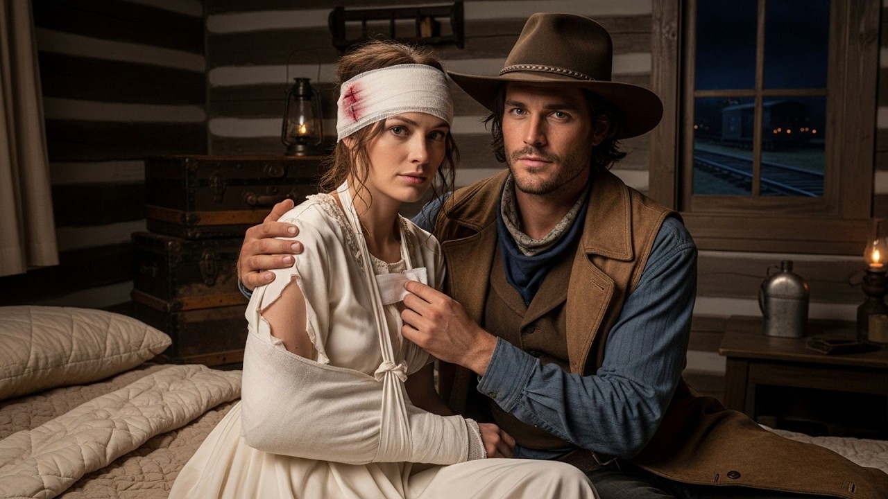 She Was Thrown Off A Moving Train At Night, The Cowboy Found Her Battered And Nursed Her Well