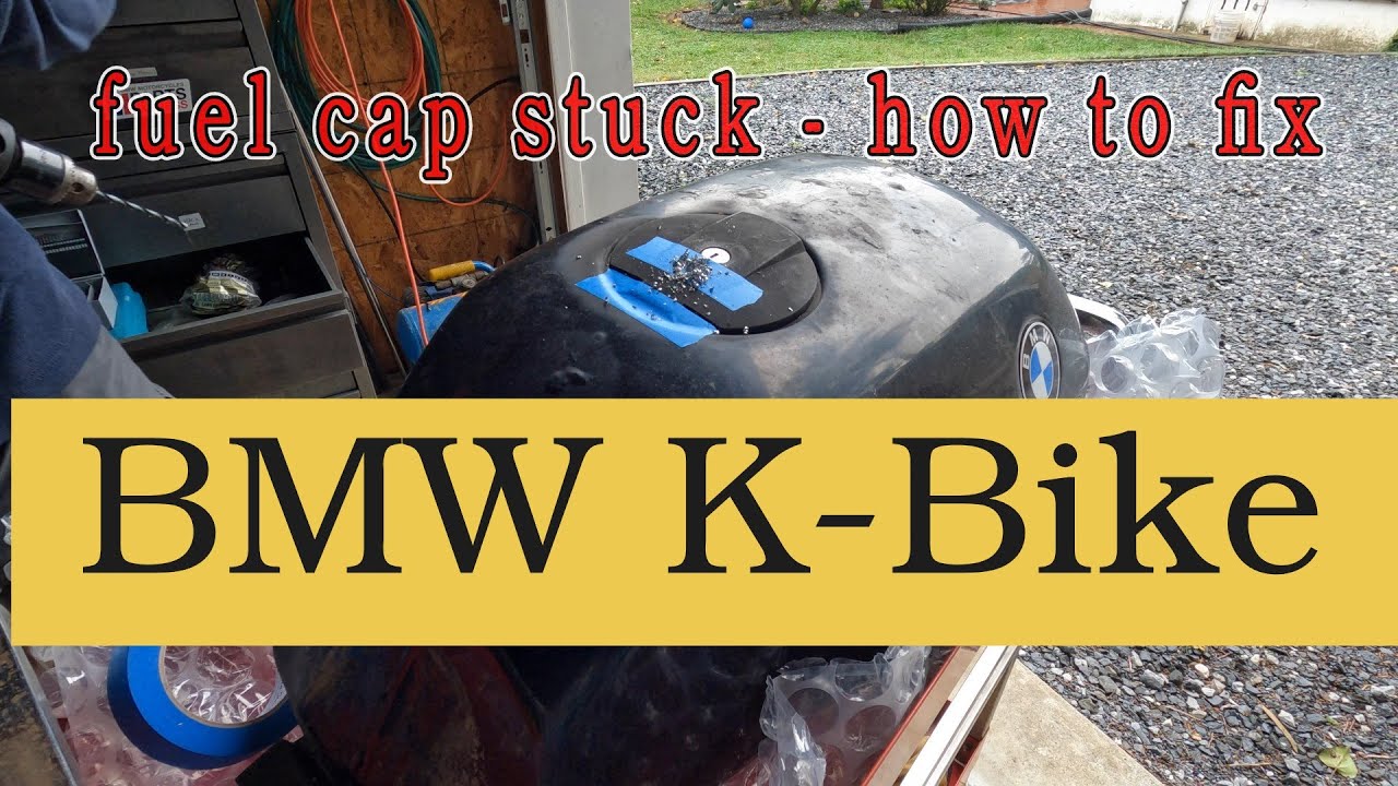 Stuck BMW K100 Fuel Cap — Emergency Fix