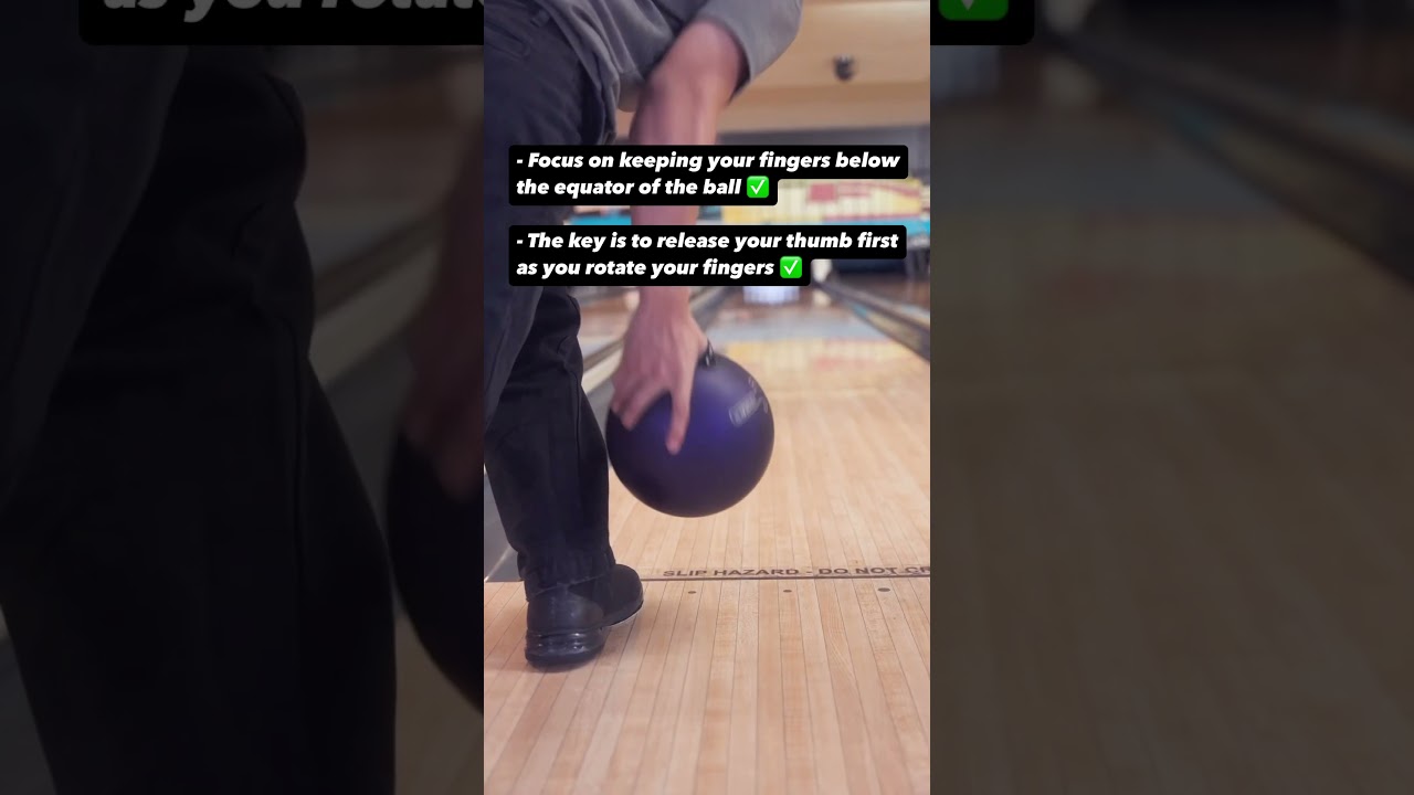 how to hook a bowling ball! #bowlingvideos #bowlingtips #bowlingtime