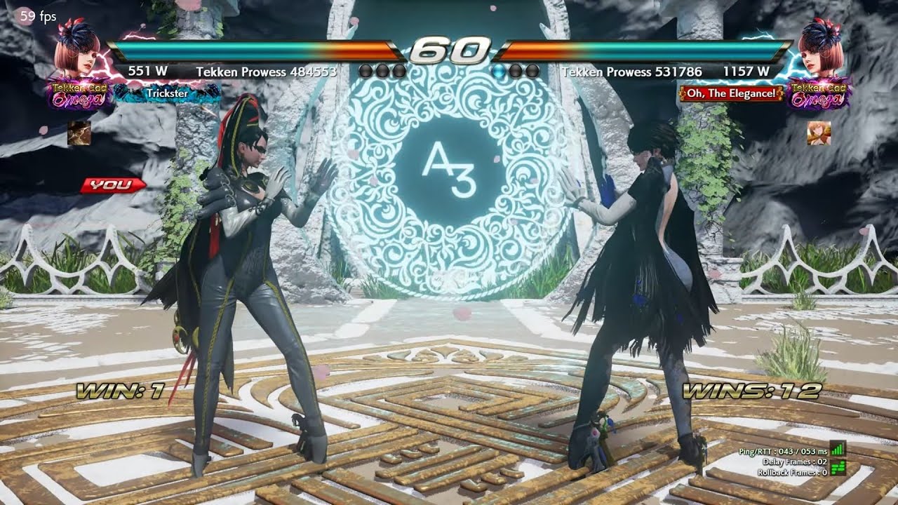 Grass Toucher (Anna) vs TheBitch (Anna) - Tekken 7