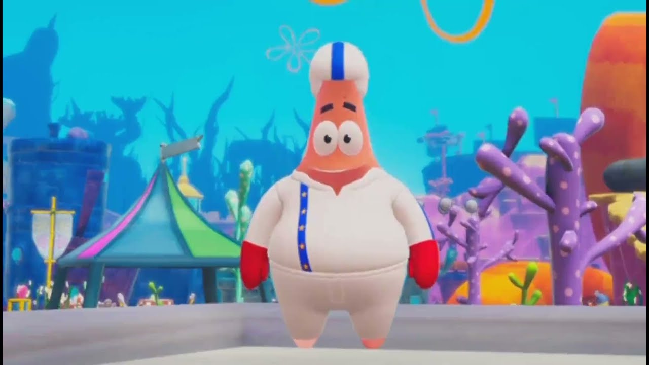 Patrick the artistic starfish : SpongeBob SquarePants A Patrick Star Game