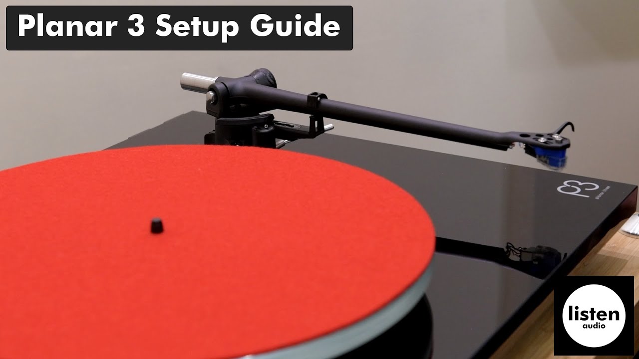 Rega Planar 3 Turntable Setup Guide