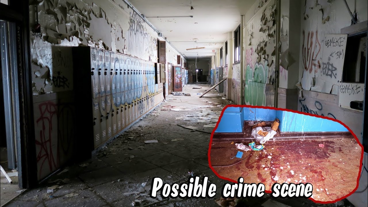 What We Found Inside This Abandoned High School