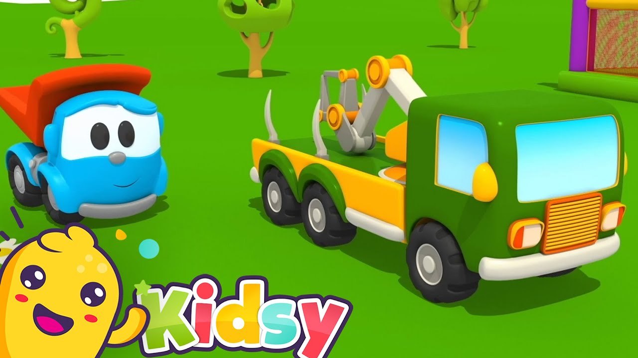 Leo the Curious Truck and the Forest Truck | Kidsy videos for KIDS
