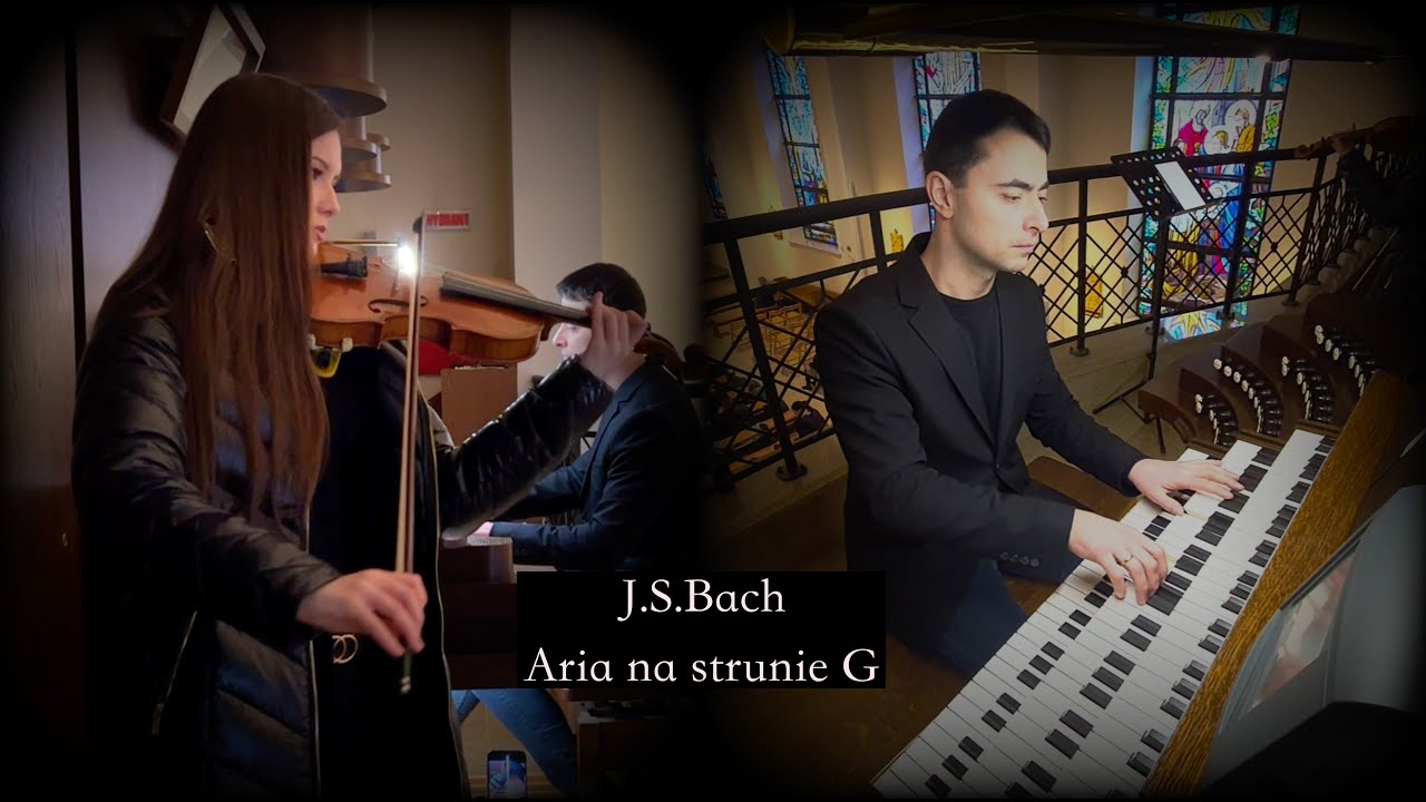 J. S. Bach - Aria na strunie G (skrzypce na pogrzeb Warszawa)