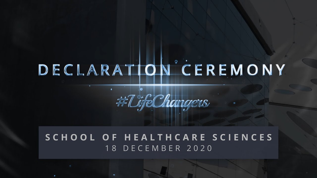 The Faculty of Health Sciences&rsquo; Oath Taking Ceremony for the School of Healthcare Sciences