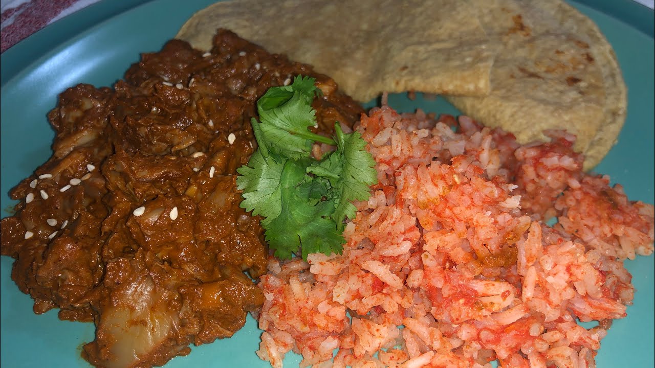 MOLE VEGANO CON SETAS | fácil, rápido, saludable y delicioso