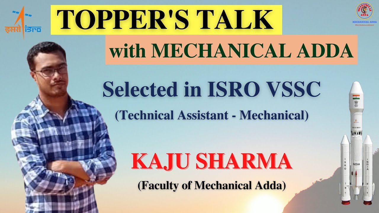 How I Cracked ISRO VSSC Exam? ISRO VSSC Topper's Talk | VSSC Preparation Strategy