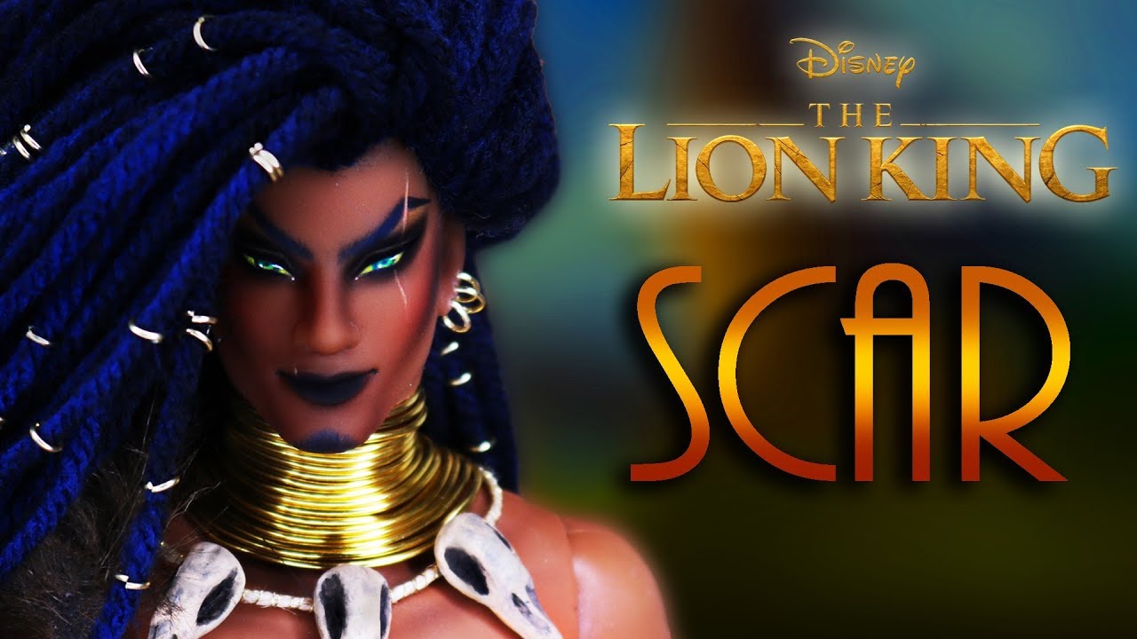 Custom Scar Doll 🦁 [ THE LION KING OOAK ]