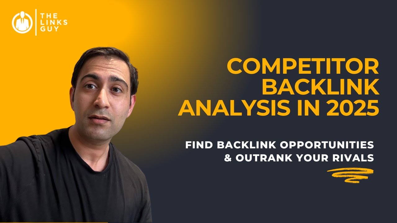 Competitor Backlink Analysis (2025 Guide) &ndash; Find Backlink Opportunities & Outrank Your Rivals