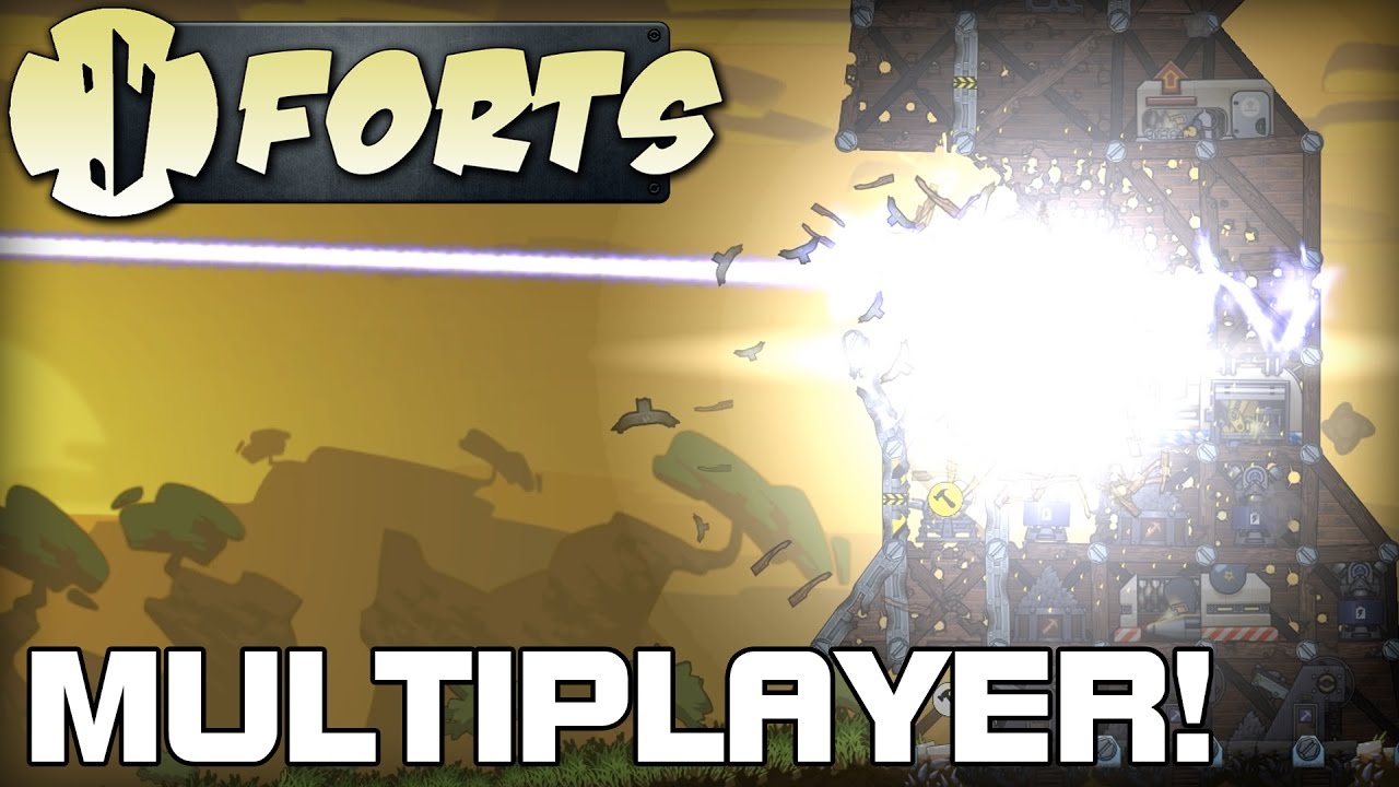 Forts Multiplayer Skirmish 1v1 and Coop vs AI! (Forts Gameplay)