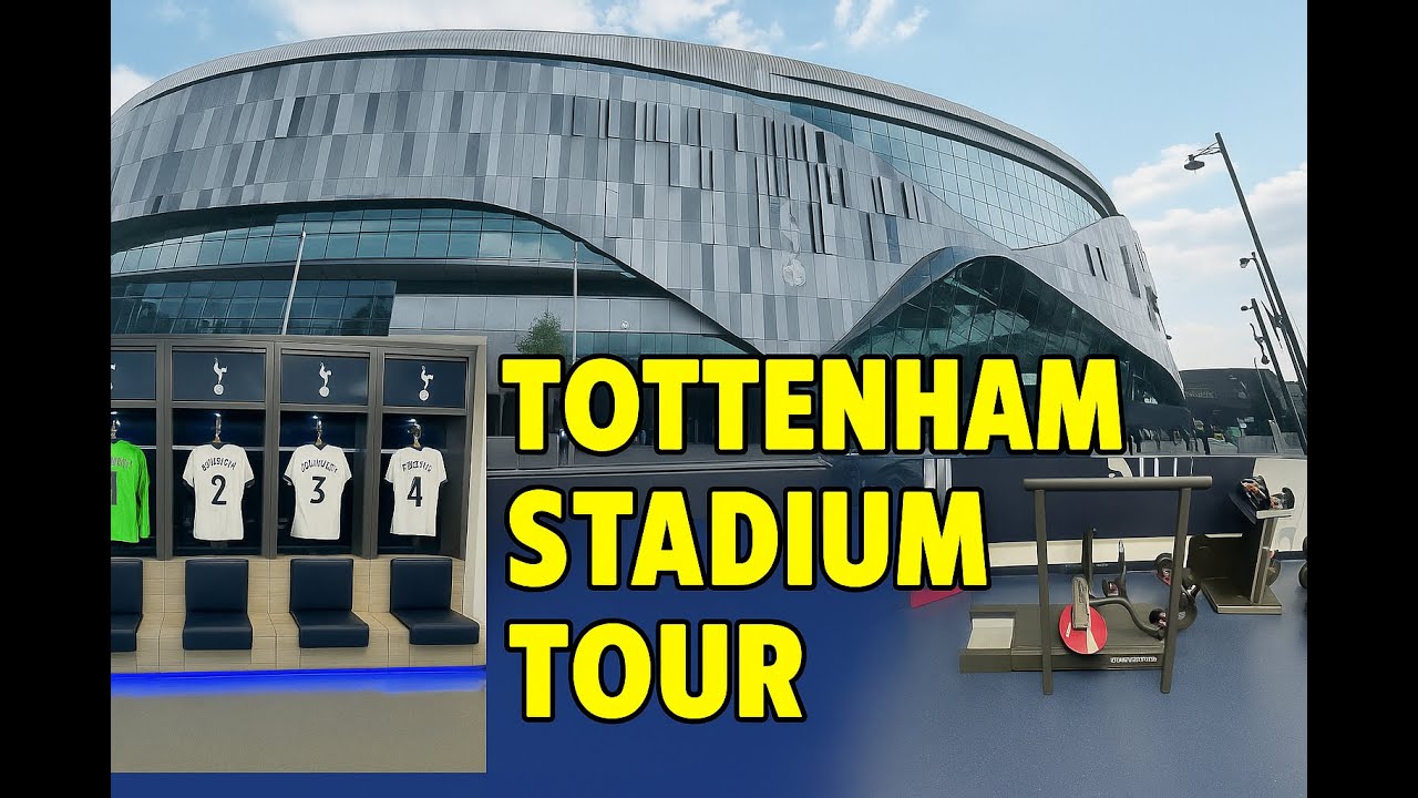 VISITÉ el NUEVO ESTADIO del TOTTENHAM - tour completo AQUÍ