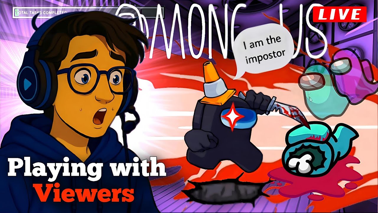 Among  Us With Subscribers !! Join and play | Hindi Live stream | Subscribe!!