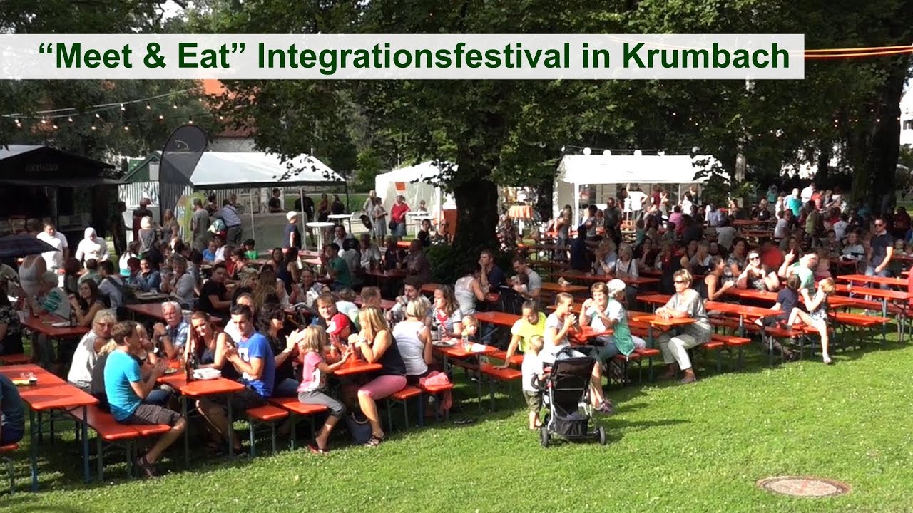 „Meet & Eat“ Integrationsfestival in Krumbach – Kultur geht durch den Magen