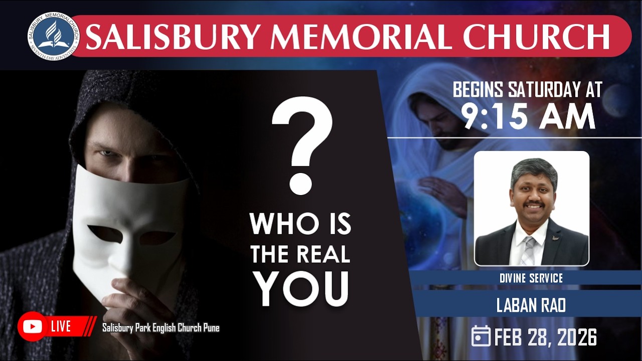 CHURCH SERVICE LIVE || WHO IS THE REAL YOU? || FEB 28, 2026 || @ 09:15 AM