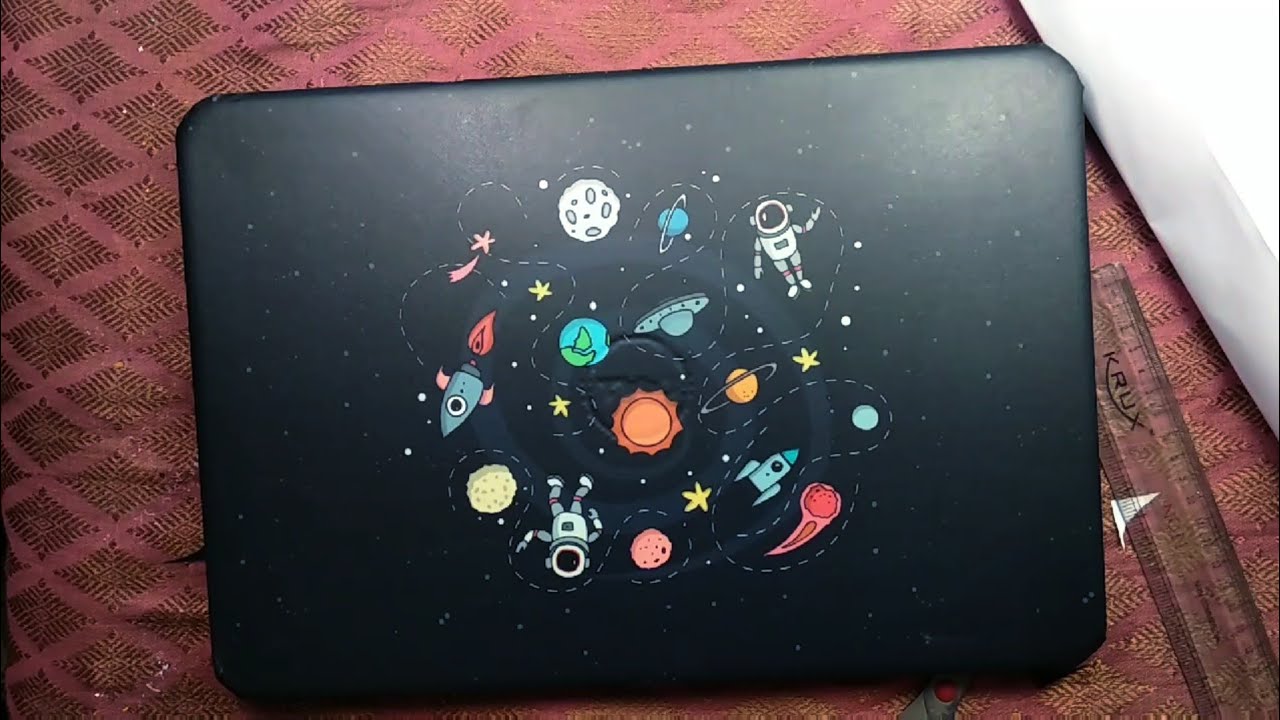 Easiest way to apply laptop skin || very easy|| step by step