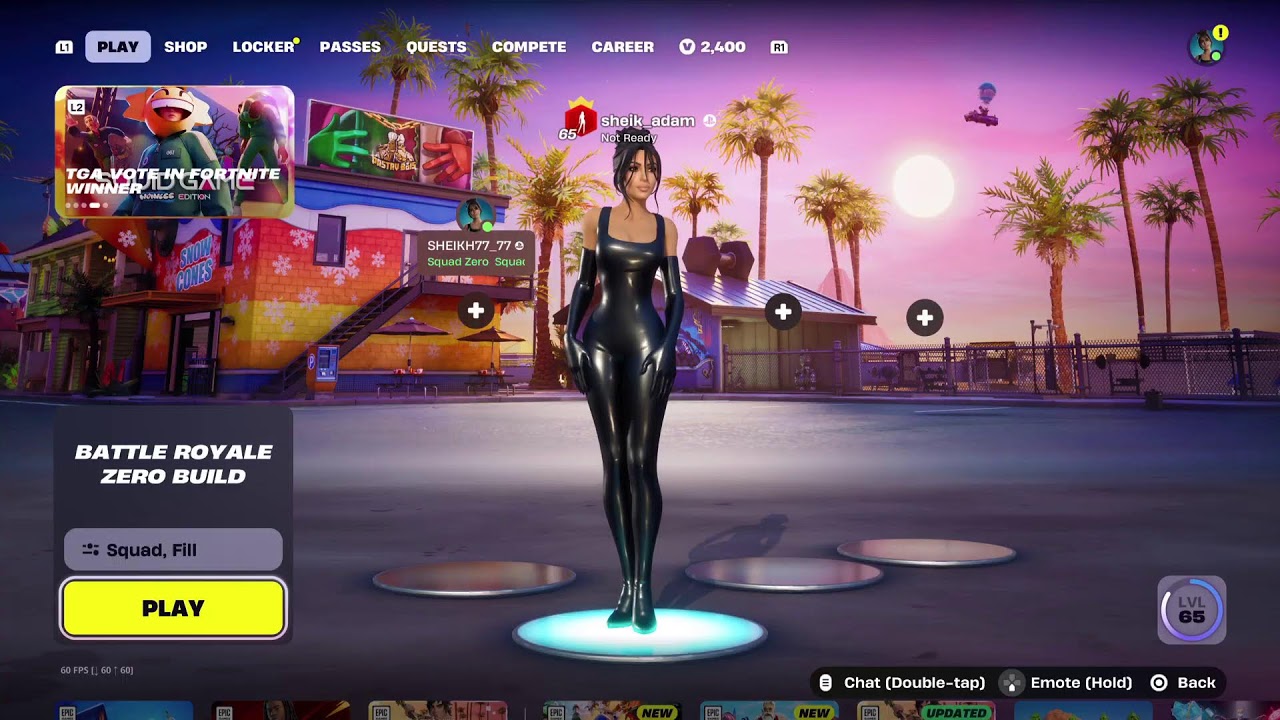 Fortnite zero build