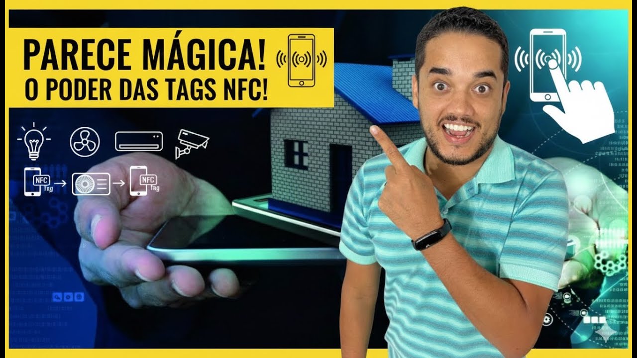PARE DE ABRIR APPS! Controle sua Casa com um Toque Mágico (NFC)