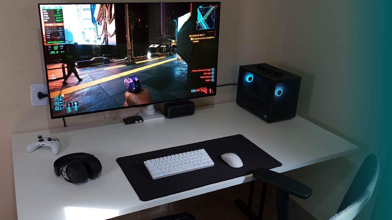 Este é o meu melhor setup até agora.