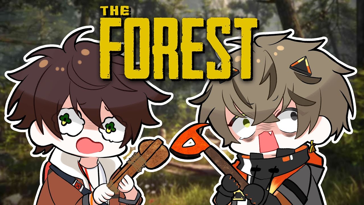 i told suha this was a cute game hehe【THE FOREST】【NIJISANJI EN | Alban Knox】