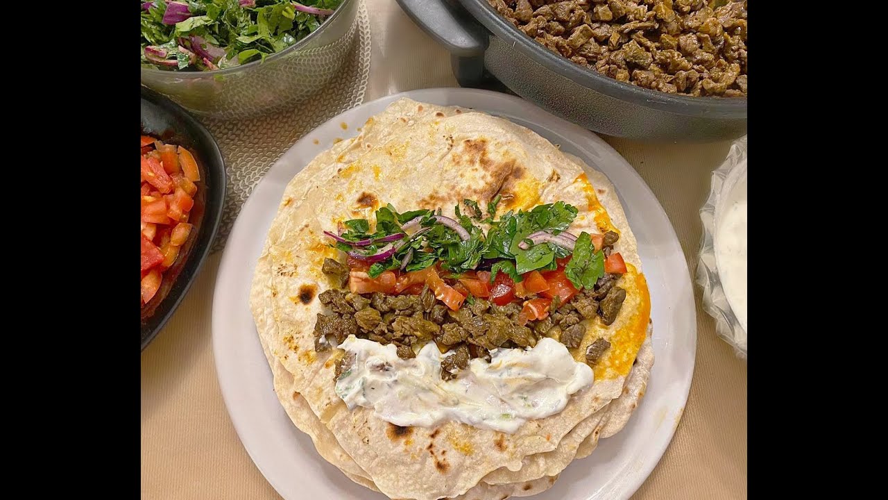 تنتوني اللحم اكلة تركية مشهورة كتير طيبة وسهلةTantuni türkische Rezeptالوصفة