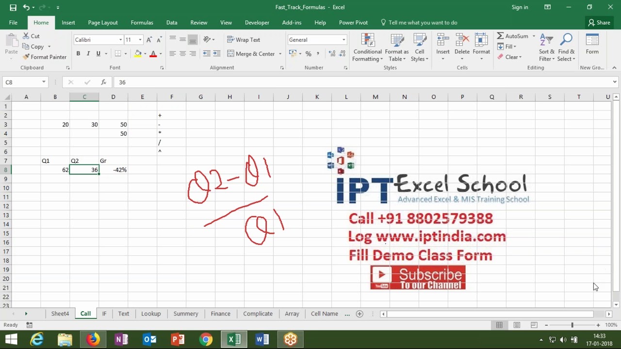 Learn 200 Excel Formulas in Hindi