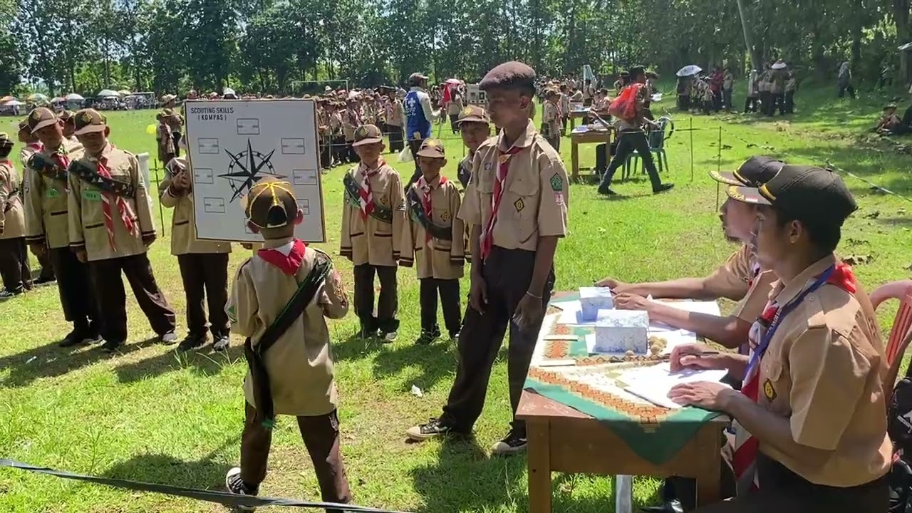 KOMPAS ARAH & DERAJATNYA - TAMAN SCOUTING SKILLS - PESTA SIAGA KWARRAN BUKATEJA 2026