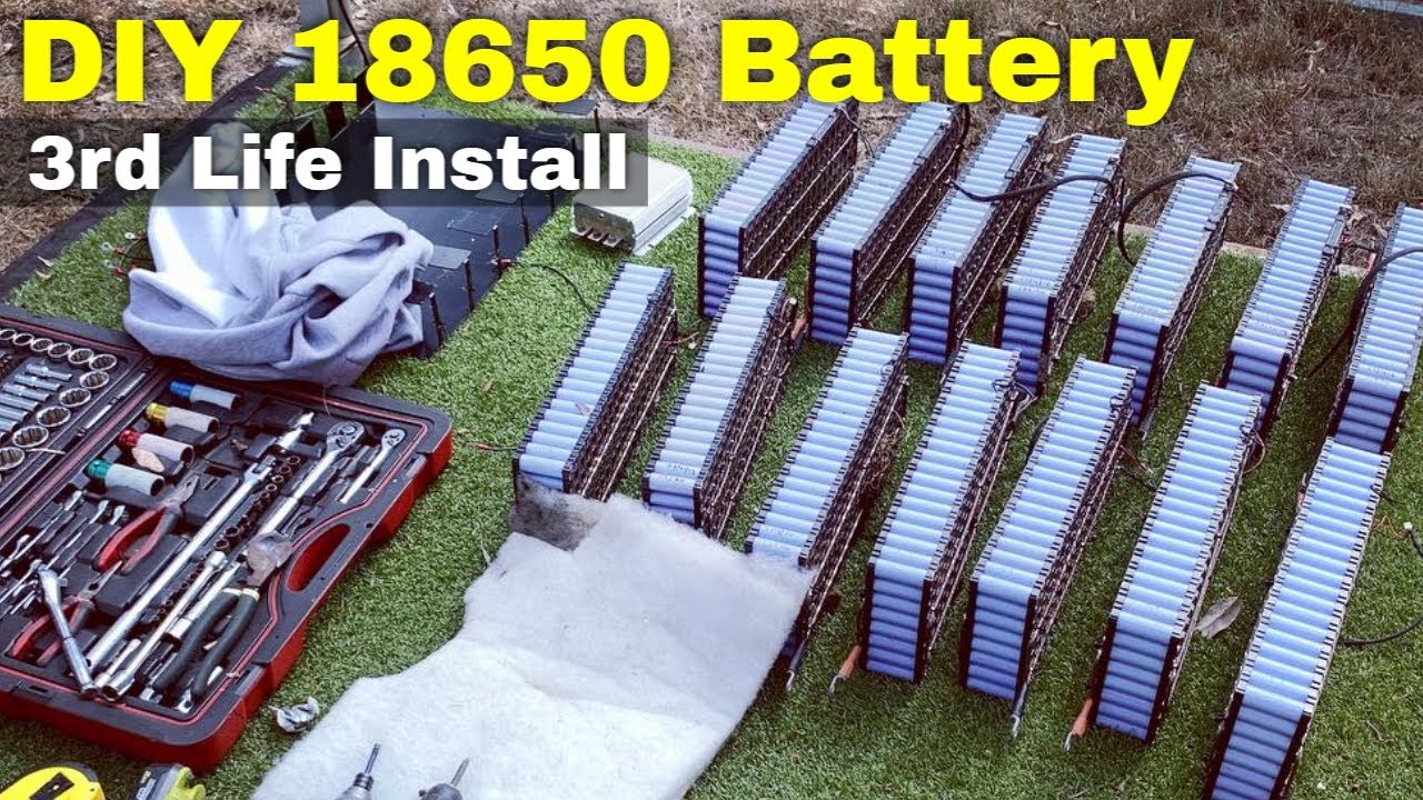 Third Life Storage: A 18650 Retirement plan - DIY Powerwall reinstall at the farm