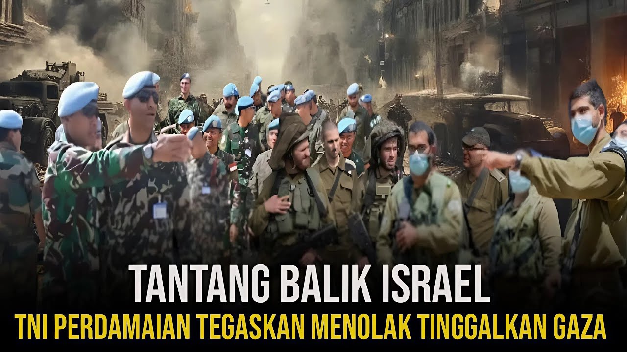 🔴TAK TERIMA‼️DISURATI UNTUK TINGGALKAN GAZA, TNI TANTANG BALIK ISRAEL PERANG BESAR-BESARAN ~ VIRAL