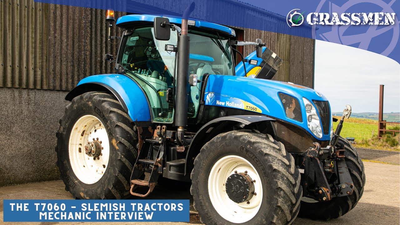 New Holland T7060 Slemish Tractors Mechanic Interview - Neil The Mechanic
