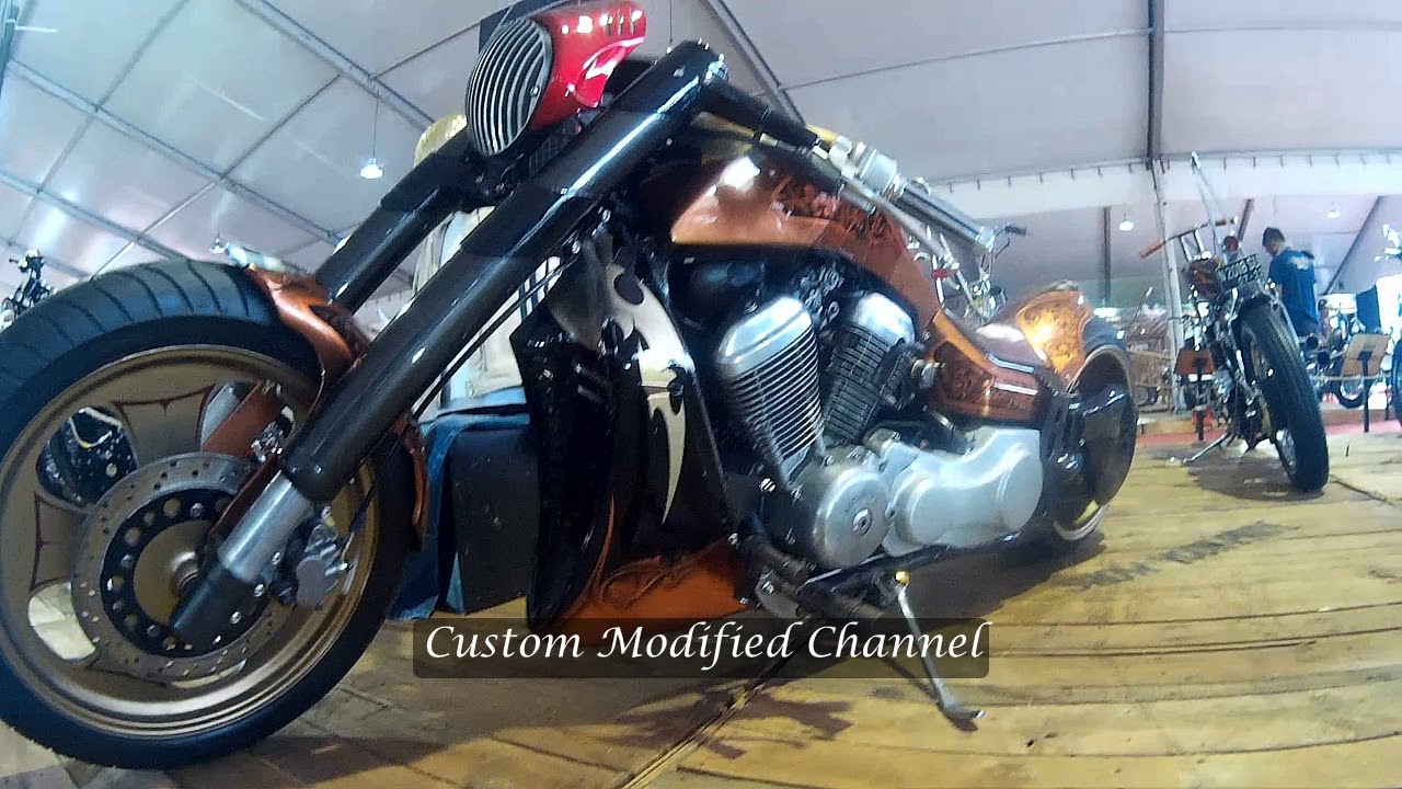Modifikasi Honda Shadow Custom Chopper Bobber