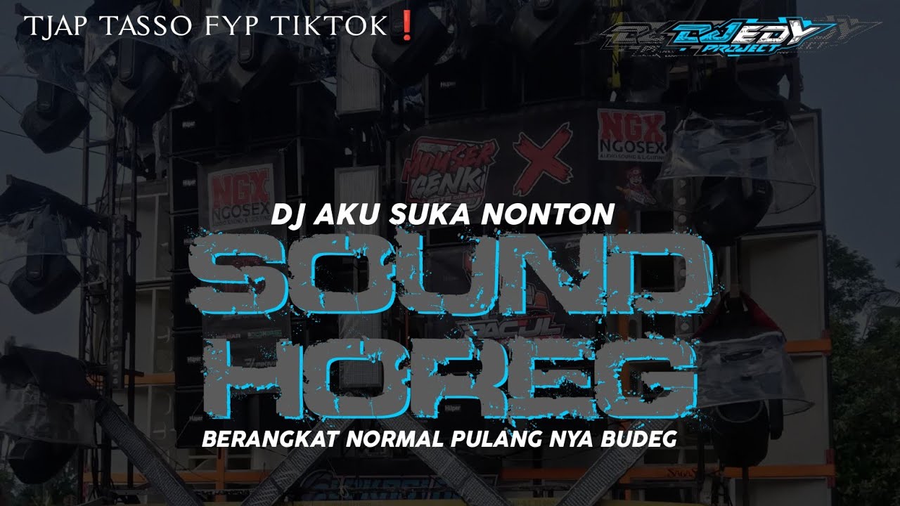 DJ AKU SUKA NONTON SOUND HOREG TJAP TASSO ❗ STYLE EDY PROJECT ❗