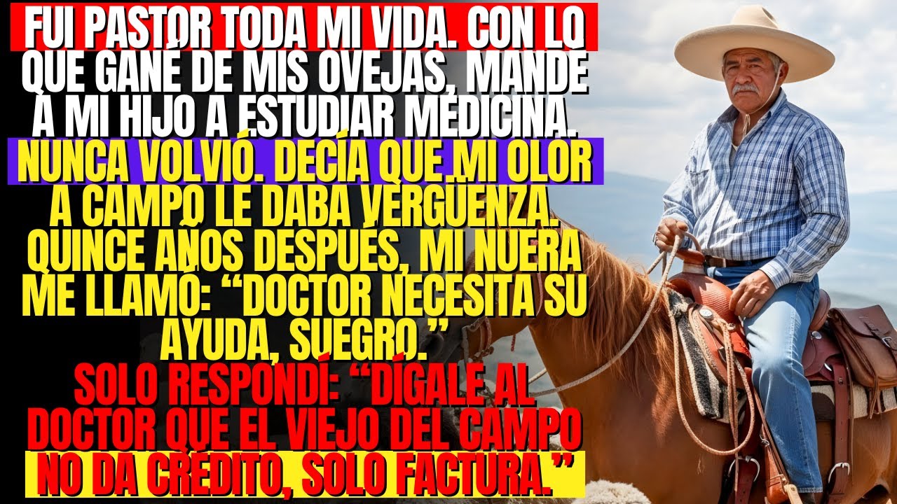 Mand&eacute; a mi hijo a la ciudad para estudiar medicina &mdash; nunca volvi&oacute;&hellip; hasta que mi nuera me llam&oacute;&hellip;