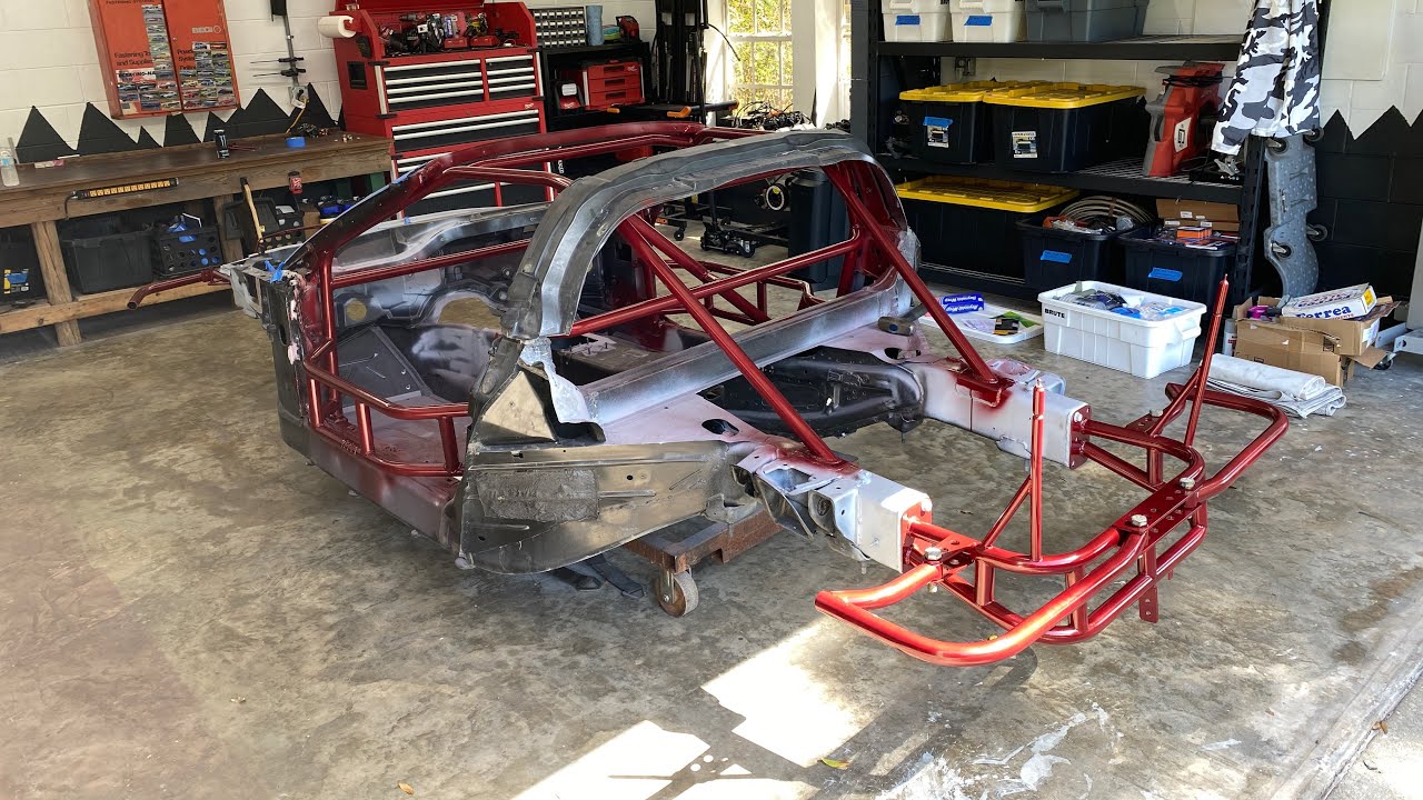New C6 Corvette competition drift build finally gets some color. looks great.