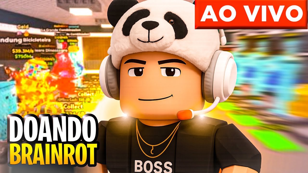 🔥 EVENTO ROBLOX BRAINROT AO VIVO! 🔥 #roblox