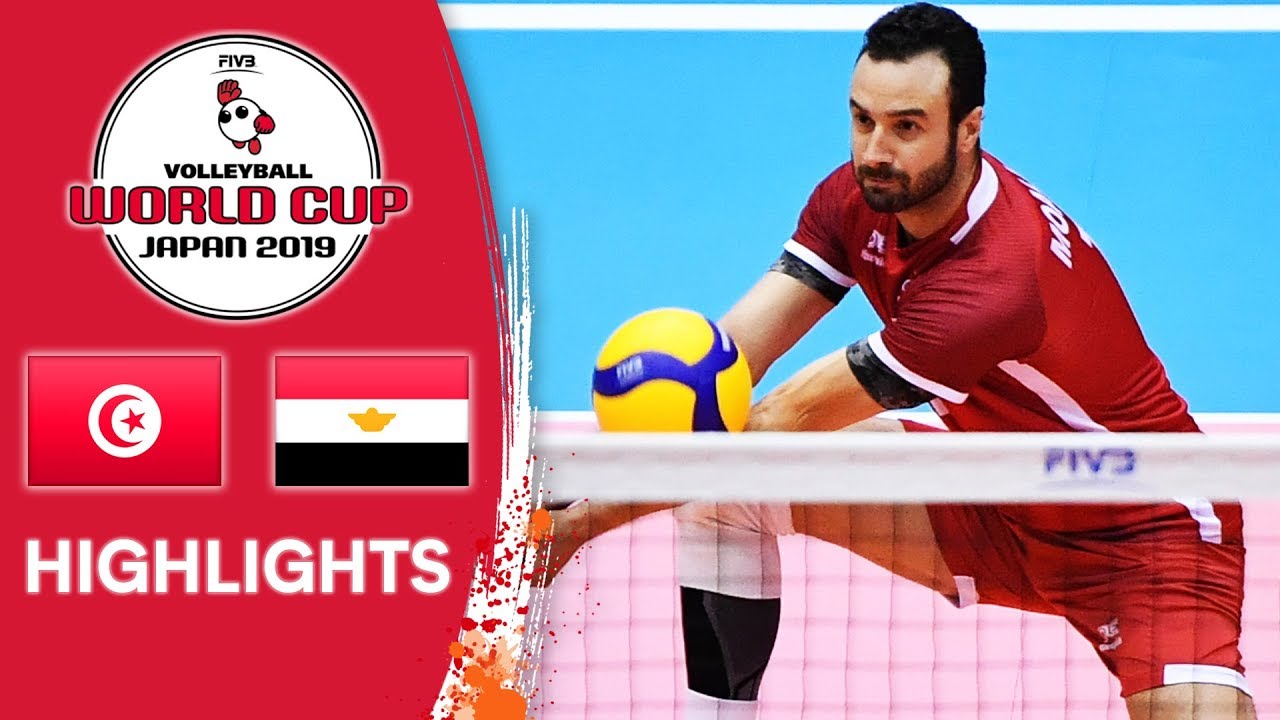 TUNISIA vs. EGYPT - Highlights | Men's Volleyball World Cup 2019
