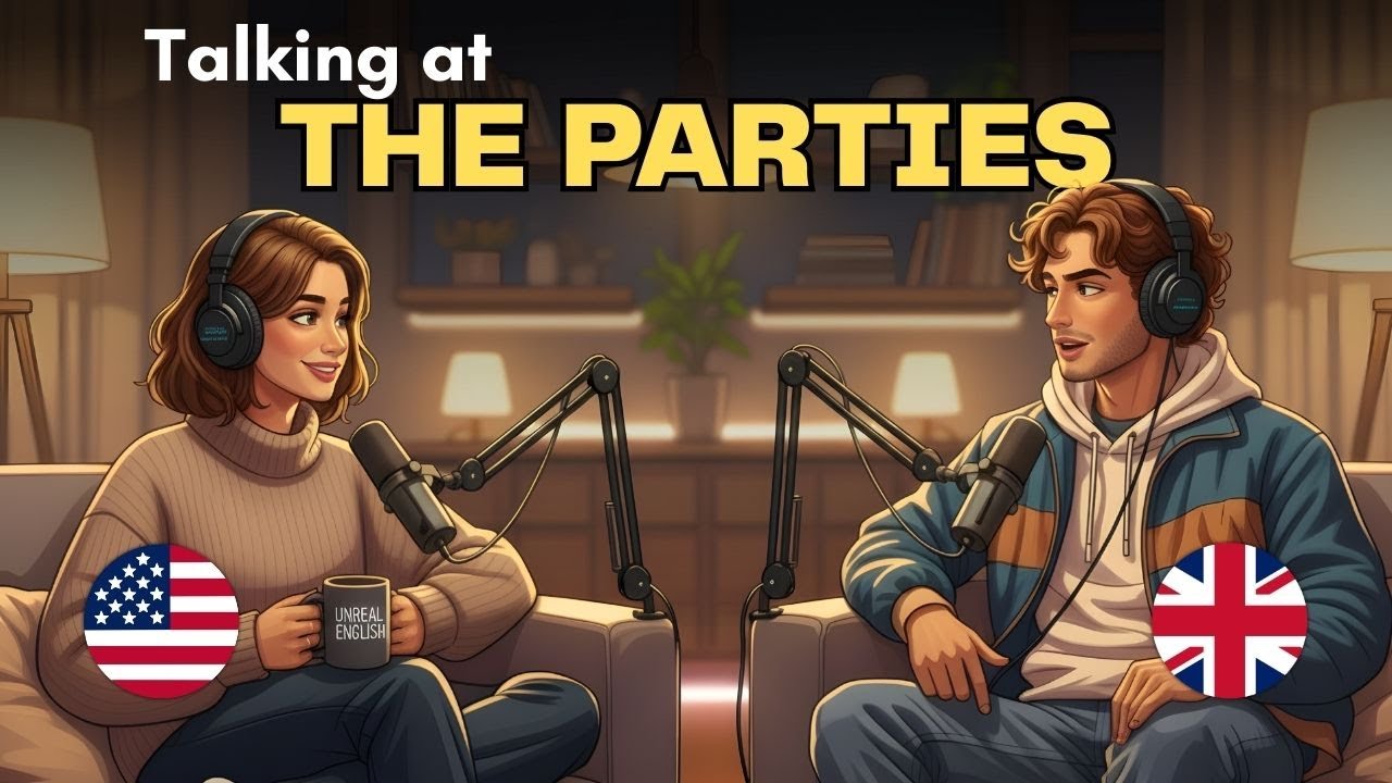 Learn How To Talk at a Party in English | Slow English Conversation Practice