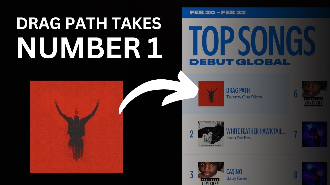 Drag Path has Hit the Charts | Twenty One Pilots News